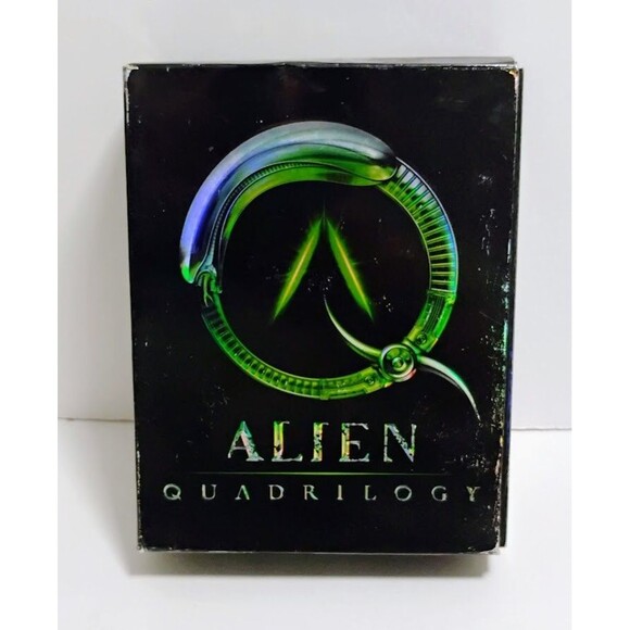 2003 20TH CENTURY FOX ALIEN QUADRRILOGY 9 DISC DVD BOX SET COMPLTE W INSERT - Picture 1 of 7